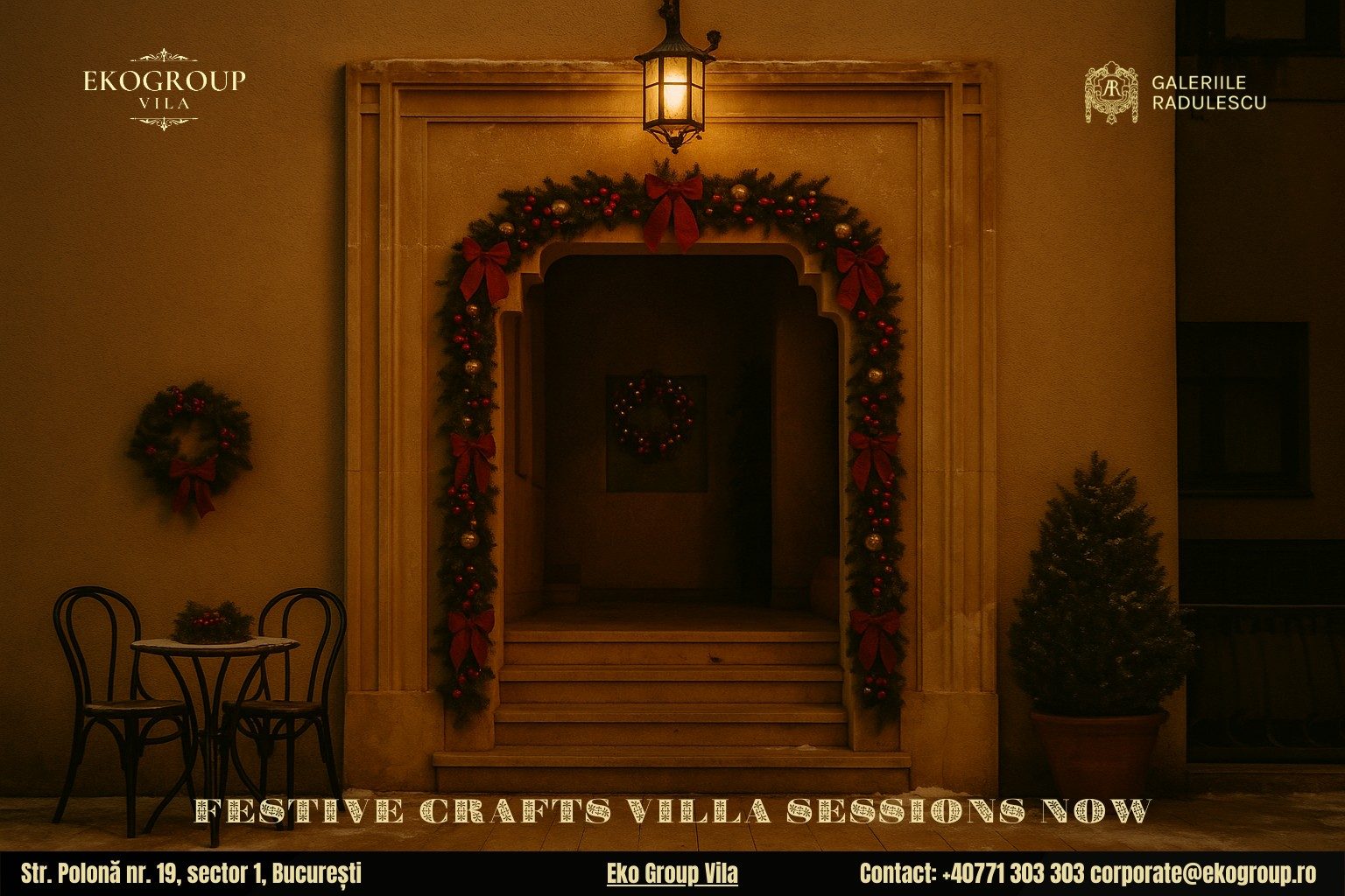 Activități de Crăciun cu parfum interbelic: o experiență unică la Eko Group Vila